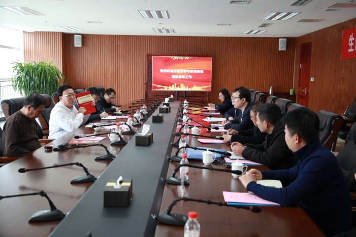 青島大學(xué)孫國茂教授一行來公司調(diào)研