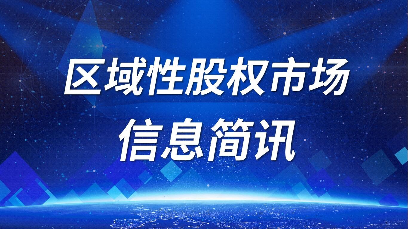 區(qū)域性股權(quán)市場信息簡訊（第4期）